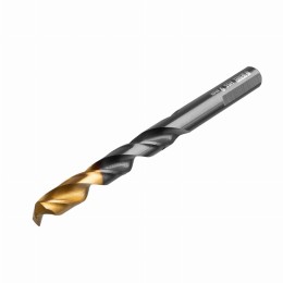 Сверло по металлу, 9 мм, HSS-Tin, Golden Tip, 8 шт. Denzel 717221 Сверло по металлу, 9 мм, HSS-Tin, Golden Tip, 8 шт. Denzel 717221