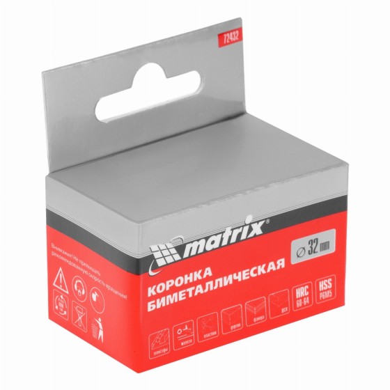 Коронка Bimetal, 32 мм Matrix 72432 Коронка Bimetal, 32 мм Matrix 72432