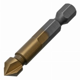 Зенковка конусная под М4, HSS, по металлу, 6-гранный хвостовик Denzel 72302 Зенковка конусная под М4, HSS, по металлу, 6-гранный хвостовик Denzel 72302