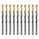 Сверло по металлу, 5,5 мм, HSS-Tin, Golden Tip, 10 шт. Denzel 717214 Сверло по металлу, 5,5 мм, HSS-Tin, Golden Tip, 10 шт. Denzel 717214