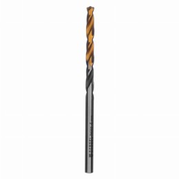 Сверло спиральное по металлу 4 x 75мм, Р6М5, Golden Tip, многогранная заточка Denzel 718272 Сверло спиральное по металлу 4 x 75мм, Р6М5, Golden Tip, многогранная заточка Denzel 718272
