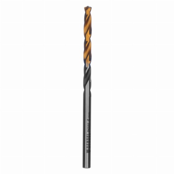 Сверло спиральное по металлу 4 x 75мм, Р6М5, Golden Tip, многогранная заточка Denzel 718272 Сверло спиральное по металлу 4 x 75мм, Р6М5, Golden Tip, многогранная заточка Denzel 718272