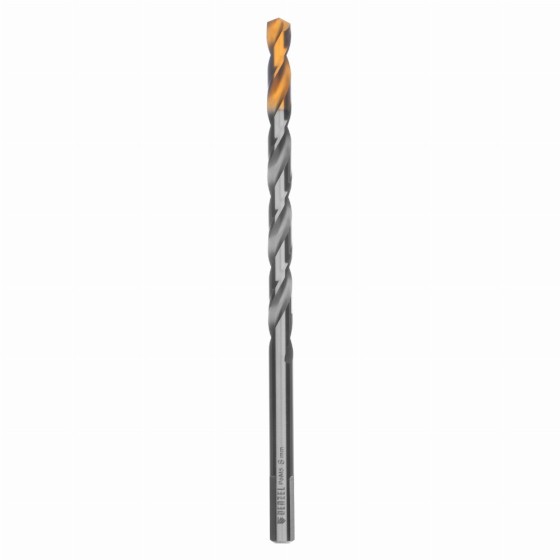 Сверло спиральное по металлу 8 х 165 мм, Р6М5, Golden Tip, удлиненное Denzel 718260