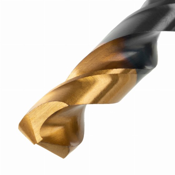 Сверло по металлу, 12 мм, HSS-Tin, Golden Tip, 6 шт. Denzel 717224 Сверло по металлу, 12 мм, HSS-Tin, Golden Tip, 6 шт. Denzel 717224