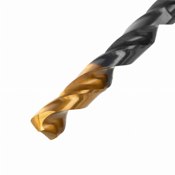 Сверло по металлу, 6 мм, HSS-Tin, Golden Tip, 10 шт. Denzel 717215