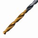 Сверло спиральное по металлу 2 x 49 мм, Р6М5, Golden Tip , 2шт. Denzel 718223 Сверло спиральное по металлу 2 x 49 мм, Р6М5, Golden Tip , 2шт. Denzel 718223