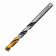 Сверло спиральное по металлу 6,5 x 93мм, Р6М5, Golden Tip, многогранная заточка Denzel 718279