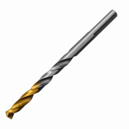 Сверло спиральное по металлу 5,5 x 93 мм, Р6М5, Golden Tip  Denzel 718234