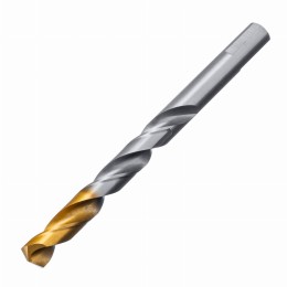 Сверло спиральное по металлу 11 x 142 мм, Р6М5, Golden Tip  Denzel 718243
