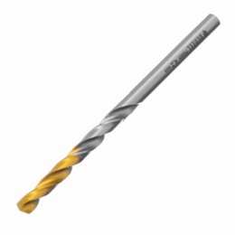 Сверло спиральное по металлу 4,2 x 75 мм, Р6М5, Golden Tip  Denzel 718230