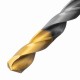 Набор сверл по металлу, 1-10 мм, Р6М5-TiN, Golden Tip, 10 шт Denzel 723001