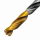 Сверло спиральное по металлу 6,5 x 93мм, Р6М5, Golden Tip, многогранная заточка Denzel 718279