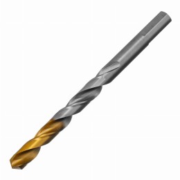 Сверло спиральное по металлу 9 x 125 мм, Р6М5, Golden Tip  Denzel 718241