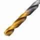 Сверло спиральное по металлу 7,0 х 156 мм, Р6М5, Golden Tip, удлиненное Denzel 718258 Сверло спиральное по металлу 7,0 х 156 мм, Р6М5, Golden Tip, удлиненное Denzel 718258