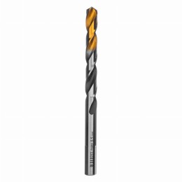 Сверло спиральное по металлу 8,5 x 117мм, Р6М5, Golden Tip, многогранная заточка Denzel 718283