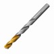 Сверло спиральное по металлу 8,5 x 117 мм, Р6М5, Golden Tip Denzel 718240 Сверло спиральное по металлу 8,5 x 117 мм, Р6М5, Golden Tip Denzel 718240