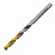 Сверло спиральное по металлу 4,2 x 75мм, Р6М5, Golden Tip, многогранная заточка Denzel 718273 Сверло спиральное по металлу 4,2 x 75мм, Р6М5, Golden Tip, многогранная заточка Denzel 718273