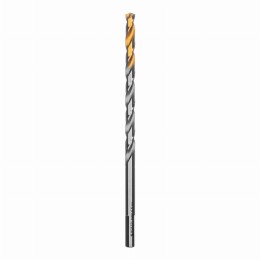 Сверло спиральное по металлу 6,5 х 148 мм, Р6М5, Golden Tip, удлиненное Denzel 718257