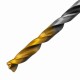 Сверло спиральное по металлу 4,2 x 75мм, Р6М5, Golden Tip, многогранная заточка Denzel 718273 Сверло спиральное по металлу 4,2 x 75мм, Р6М5, Golden Tip, многогранная заточка Denzel 718273