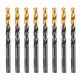 Сверло по металлу, 8,5 мм, HSS-Tin, Golden Tip, 8 шт. Denzel 717220 Сверло по металлу, 8,5 мм, HSS-Tin, Golden Tip, 8 шт. Denzel 717220