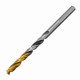 Сверло спиральное по металлу 5 x 86мм, Р6М5, Golden Tip, многогранная заточка Denzel 718276 Сверло спиральное по металлу 5 x 86мм, Р6М5, Golden Tip, многогранная заточка Denzel 718276