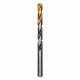 Сверло спиральное по металлу 9 x 125мм, Р6М5, Golden Tip, многогранная заточка Denzel 718284