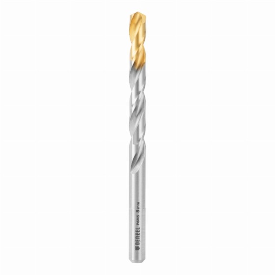 Набор сверл по металлу, 2-8мм, Р6М5-TiN, Golden Tip, 6 шт Denzel 723000