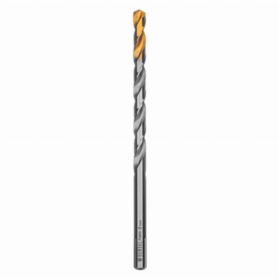 Сверло спиральное по металлу 9 х 175 мм, Р6М5, Golden Tip, удлиненное Denzel 718262