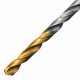 Сверло спиральное по металлу 4 х 119 мм, Р6М5, Golden Tip, удлиненное Denzel 718250 Сверло спиральное по металлу 4 х 119 мм, Р6М5, Golden Tip, удлиненное Denzel 718250