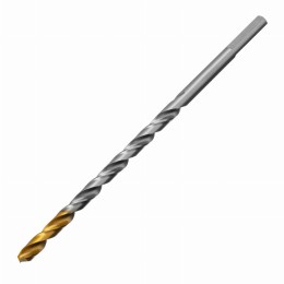 Сверло спиральное по металлу 5 х 132 мм, Р6М5, Golden Tip, удлиненное Denzel 718254