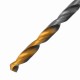 Сверло спиральное по металлу 2,5 x 57 мм, Р6М5, Golden Tip , 2шт. Denzel 718224 Сверло спиральное по металлу 2,5 x 57 мм, Р6М5, Golden Tip , 2шт. Denzel 718224