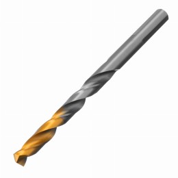 Сверло спиральное по металлу 7,5 x 109 мм, Р6М5, Golden Tip  Denzel 718238