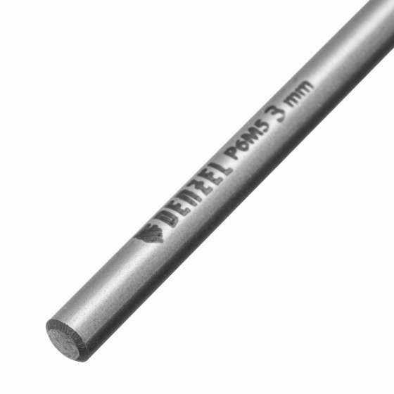 Сверло спиральное по металлу 3 x 61мм, Р6М5, Golden Tip, многогранная заточка, 2шт. Denzel 718268 Сверло спиральное по металлу 3 x 61мм, Р6М5, Golden Tip, многогранная заточка, 2шт. Denzel 718268