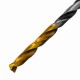 Сверло спиральное по металлу 3,5 x 70мм, Р6М5, Golden Tip, многогранная заточка, 2шт. Denzel 718270