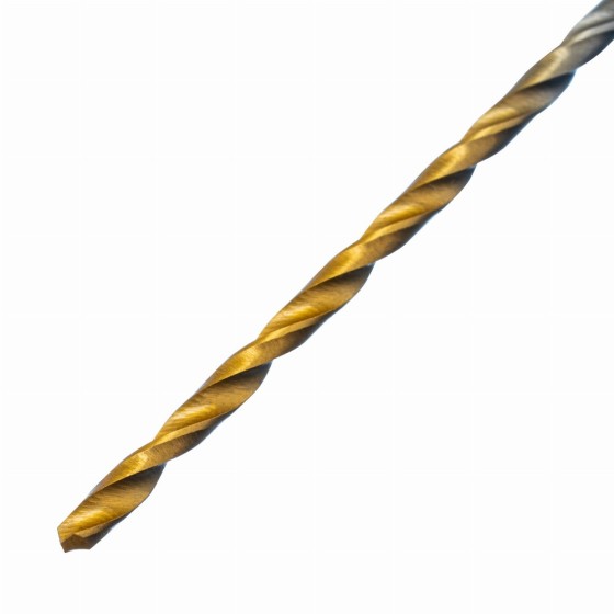 Сверло спиральное по металлу 2 х 86 мм Р6М5, Golden Tip, удлиненное, 2шт. Denzel 718245 Сверло спиральное по металлу 2 х 86 мм Р6М5, Golden Tip, удлиненное, 2шт. Denzel 718245