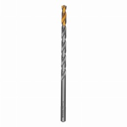 Сверло спиральное по металлу 7,0 х 156 мм, Р6М5, Golden Tip, удлиненное Denzel 718258