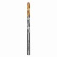 Сверло спиральное по металлу 5,5 x 93 мм, Р6М5, Golden Tip  Denzel 718234