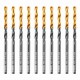 Сверло по металлу, 3,5 мм, HSS-Tin, Golden Tip, 10 шт. Denzel 717207 Сверло по металлу, 3,5 мм, HSS-Tin, Golden Tip, 10 шт. Denzel 717207