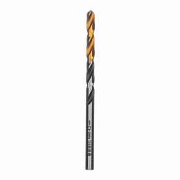 Сверло спиральное по металлу 4,5 x 80мм, Р6М5, Golden Tip, многогранная заточка Denzel 718274 Сверло спиральное по металлу 4,5 x 80мм, Р6М5, Golden Tip, многогранная заточка Denzel 718274