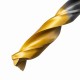 Сверло спиральное по металлу 9 x 125мм, Р6М5, Golden Tip, многогранная заточка Denzel 718284