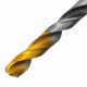 Сверло спиральное по металлу 7,0 x 109мм, Р6М5, Golden Tip, многогранная заточка Denzel 718280