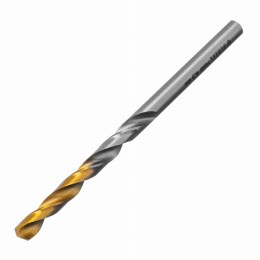 Сверло спиральное по металлу 4,5 x 80 мм, Р6М5, Golden Tip  Denzel 718231