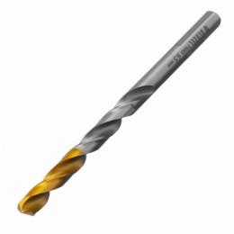 Сверло спиральное по металлу 6,5 x 100 мм, Р6М5, Golden Tip  Denzel 718236