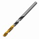 Сверло спиральное по металлу 4,5 x 80мм, Р6М5, Golden Tip, многогранная заточка Denzel 718274 Сверло спиральное по металлу 4,5 x 80мм, Р6М5, Golden Tip, многогранная заточка Denzel 718274