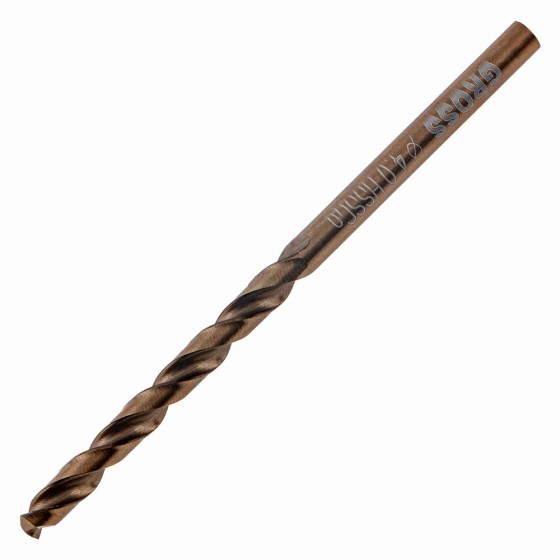 Сверло спиральное по металлу, 4 мм, HSS-Co Gross 72312