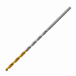 Сверло спиральное по металлу 2,5 х 95 мм Р6М5, Golden Tip, удлиненное, 2шт. Denzel 718246 Сверло спиральное по металлу 2,5 х 95 мм Р6М5, Golden Tip, удлиненное, 2шт. Denzel 718246