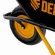Тачка строительная, усиленная, объем 120 л, 220 кг, колесо 16х4.00-8 Denzel 689355