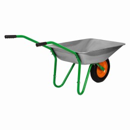 Тачка садовая, грузоподъемность 90 кг, объем 65 л Сибртех 689144