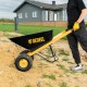 Тачка строительная, усиленная, объем 140 л, 250 кг, двухколесная, колесо 15х6.00-6 Denzel 69000 Тачка строительная, усиленная, объем 140 л, 250 кг, двухколесная, колесо 15х6.00-6 Denzel 69000