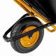 Тачка строительная, усиленная, объем 120 л, 220 кг, колесо 16х4.00-8 Denzel 689355